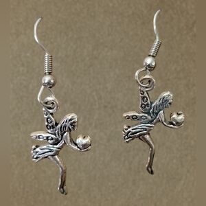 Silver Fairy Earrings